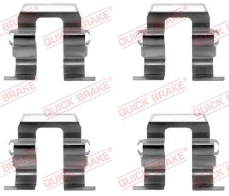QUICK BRAKE Комплектующие, колодки дискового тормоза 109-1259